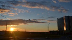 Timelapse: "Летний закат в Ханты-Мансийске"