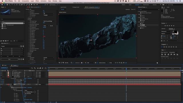 After Effects: Trapcode Mir Audio Visualization Tutorial смотреть онлайн