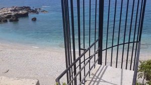 Красивый пляж в Каргыджаке, Алания,  Турция