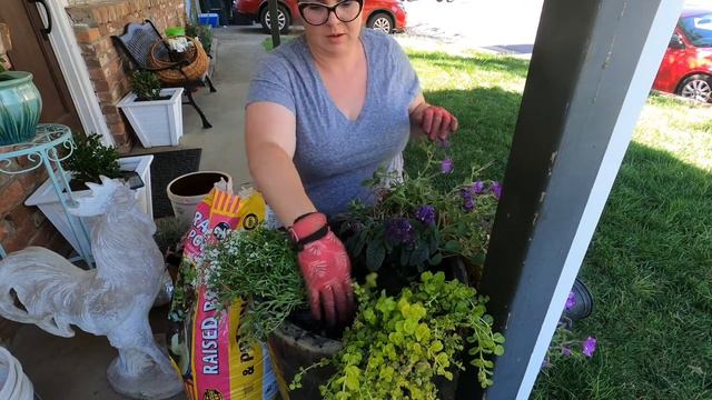 Replanting My Front Porch Planter смотреть онлайн
