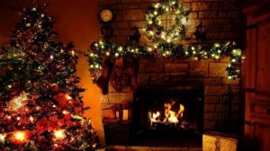 11 часов Новогодняя заставка для ТВ и Монитора, Новогоднее настроение