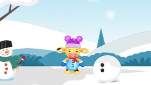 Tiny Love третий Новогодний сборник алфавита для детей приключения Тини лав играют в игры и учат