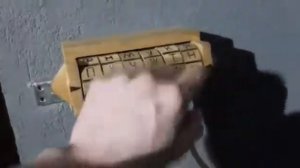 Деревянный кодовый замок