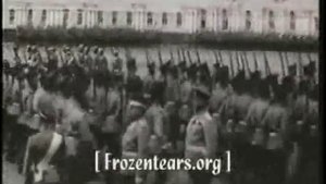 Марш Лейб-Гвардии Преображенского полка + отрывок кинохроники Е.И.В. Государь Император Николай II