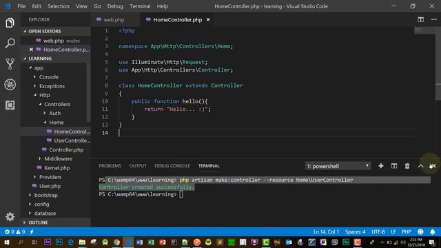 Controller - Become a Master in Laravel - 04