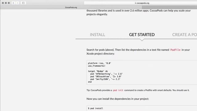 Use cocoapods to install Parse SDK смотреть онлайн