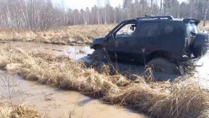 Уаз с двигателем Мерседес шевик с двигателем змз 406 и газ 69 off road