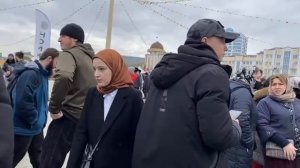 Репортаж с Фестиваля черемши в Грозном. 27 февраля 2021г.