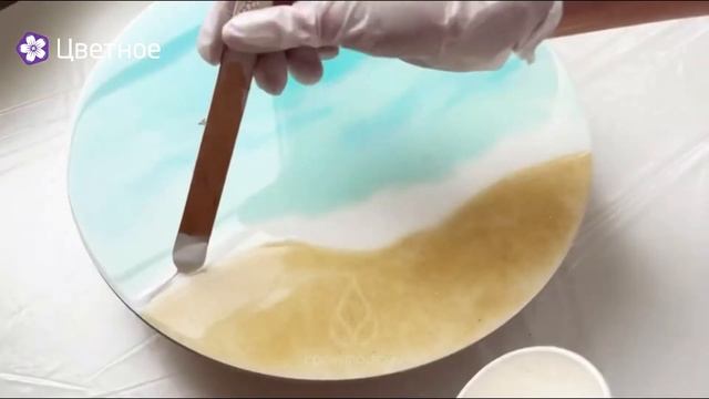 Набор для рисования эпоксидной смолой Океан, Epoxy Master, EB-01