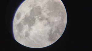 Телескоп (levenhuk skyline 90x900EQ) Луна