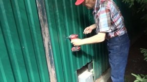 Откатные  ворота без проблем зимой 15 лет . Часть 2.