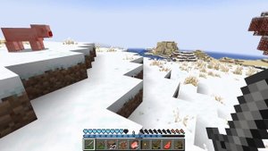 НОВОГОДНЕЕ ВЫЖИВАНИЕ С НОВИЧКАМИ / №1 / САМОЕ НАЧАЛО / ЗИМНЕЕ ВЫЖИВАНИЕ В МАЙНКРАФТ