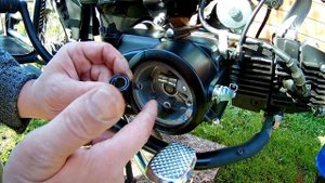 Замена сальника мопед Colt 50