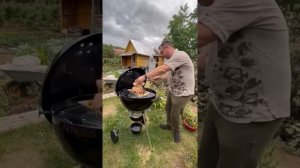 готовим на гриле weber e5750 первый пробег