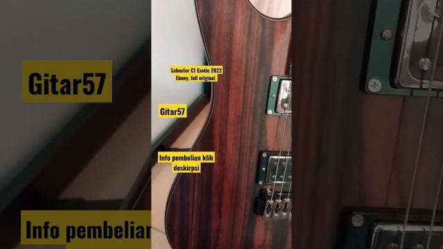 Schecter C1 exotic Ebony 2022 ORIGINAL смотреть онлайн