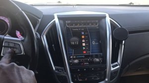 Tesla Style Android Head Unit in 2011 Cadillac SRX