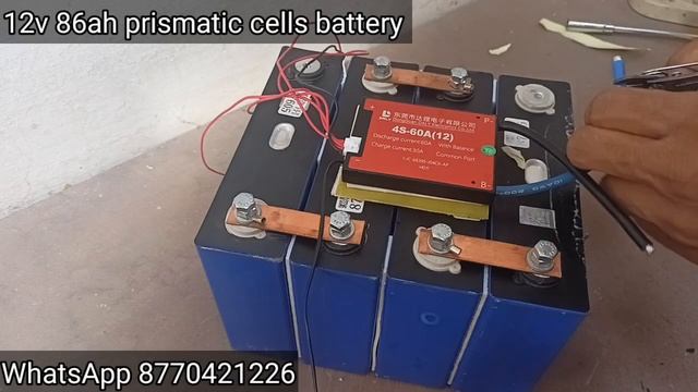 how to make lithum battery at home // homemade diy // 12v 86ah lifepo4 prismatic cell смотреть онлайн