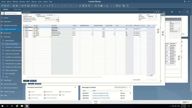 Webinaire | Pause-Café | 2021 06 11 | Recette et Ordre de Production dans SAP Business One смотреть онлайн