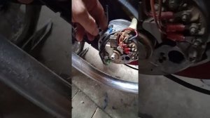 Замена 6 вольтового генератора Ява 353 на 12 вольтовый  генератор от мотоцикла Иж.