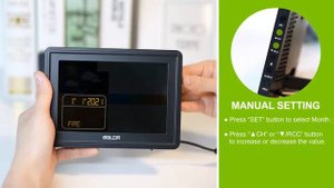 BALDR B0359WST2H2PR WEATHER STATION DETAILED OPERATION VIDEO