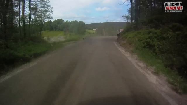 Inboard: Frank Tore Larsen Ford Fiesta WRC - Sørlandssprinten SS4 2013 - Motorsportfilmer.net смотреть онлайн