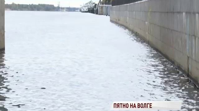 На Волге снова заметили большое масляное пятно: идет проверка смотреть онлайн