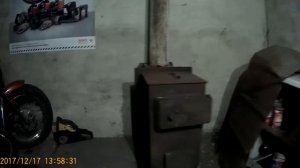Буржуйка из котла КСТ-16.