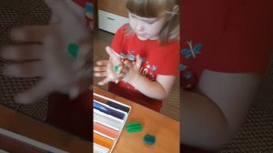 Черепашка ниндзя из пластилина. 1 часть.Марина Еременко.