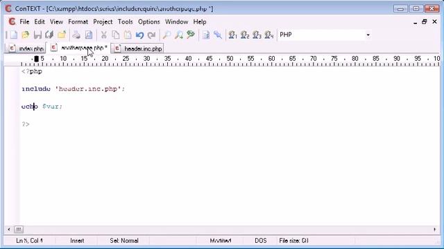Beginner PHP Tutorial  include and require Functions in PHP by For Student Organization