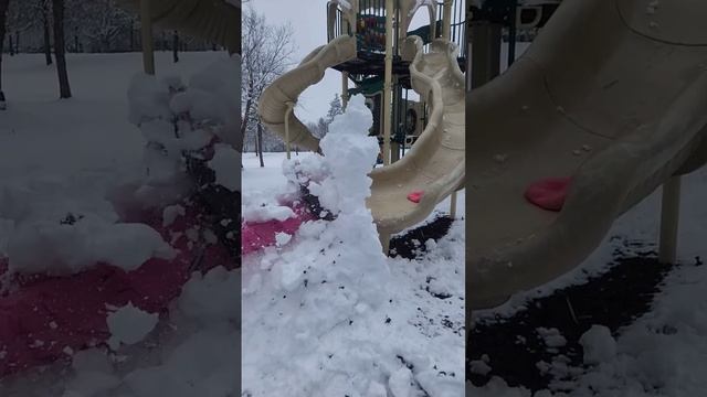 Snow Slide Adventure Gone Wrong: Little Kid's Epic Fail