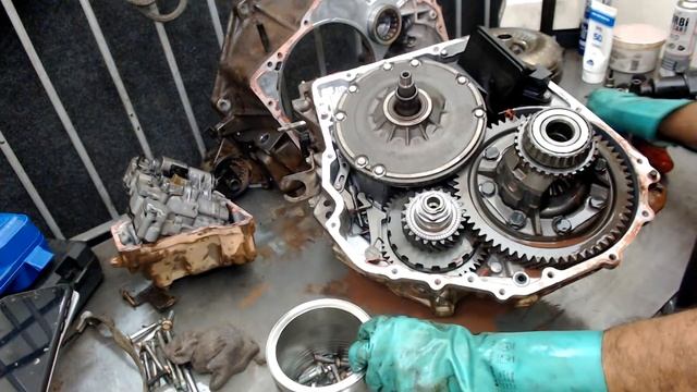 Desmontagem do câmbio com água AW 50-40 GM Vectra, Astra, Zafira... смотреть онлайн