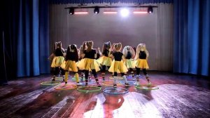 Хула хуб - танцевальная группа "Карамельки" студии современного танца "Талисман"