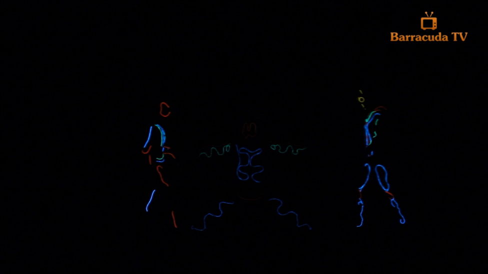 Неоновое шоу Dance Dark Light