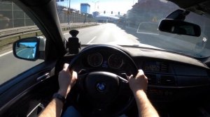 BMW X6 2013 POV Test Drive / БМВ Х6 Тест Драйв