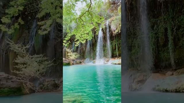 Водопад Куршунлу (Kursunlu Şelalesi) Анталия где снимали сцену Эды и Серкана