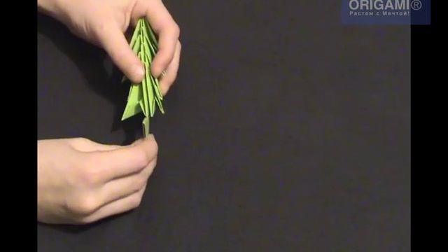 Елка оригами смотреть онлайн