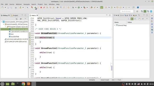 005 - OTP RTOS (STM32) - What is thread priority ? смотреть онлайн