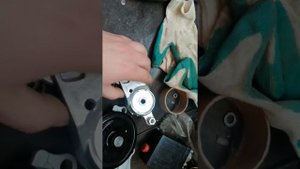 Замена помпы камри 2.5 часть 1