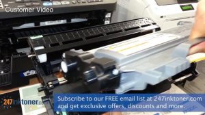 How to replace the Brother MFC-7860dw toner cartridges