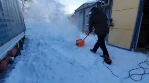снеговая электро лопата carver ste 1333