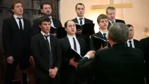 Господу господствующих слава! Христианские гимны. Мужской хор.