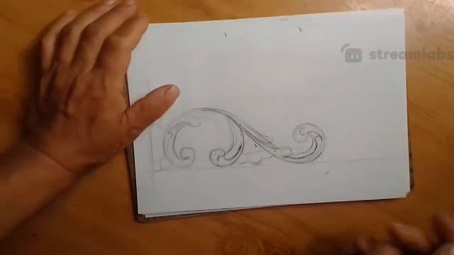 Как рисовать орнамент для резьбы по дереву.