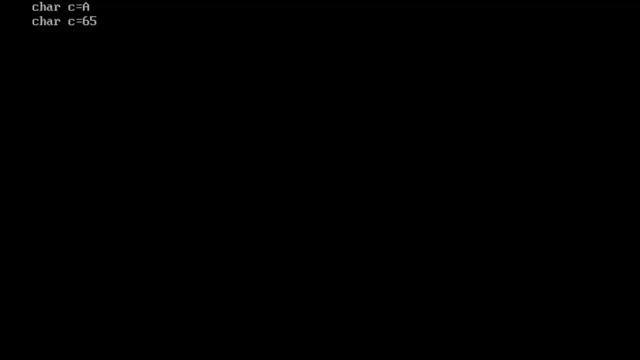 Char - DataType - Example 1 - We can assign Ascii code or Character - C Programming Video Tutorial