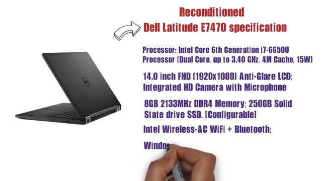Dell Latitude e7470 6th gen i5 6600u HDD, RAM price in Bangladesh | USED | Reconditioned Laptop смотреть онлайн