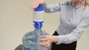 Помпа механическая для 20-литровых бутылей воды LuazON