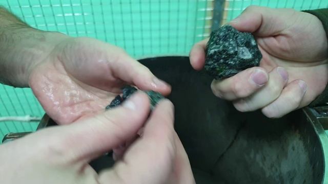 Тест EPD Spark-2 на кимберлитах на микроалмазы и извлечение хромдиопсида» 3D-labs