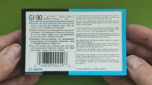 Магнитофонная кассета для записи JVC GI90