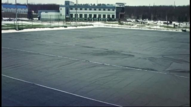 Покрывало Домен В для растапливания снега на футбольном поле смотреть онлайн