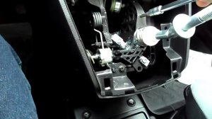 Востановление работоспособности рычага КПП Mazda 5.