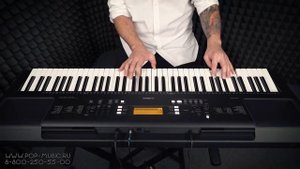 YAMAHA PSR EW300 - звучание синтезатора на 6 октав